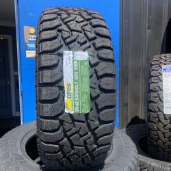 LT35X12.50R20 TBB 4 New Tires Installed And Balanced