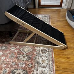 NEW Pet Ramp with Nonslip Carpet – Foldable, Portable, Heavy-Duty