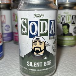 3 Sealed Silent Bob Funko Soda 