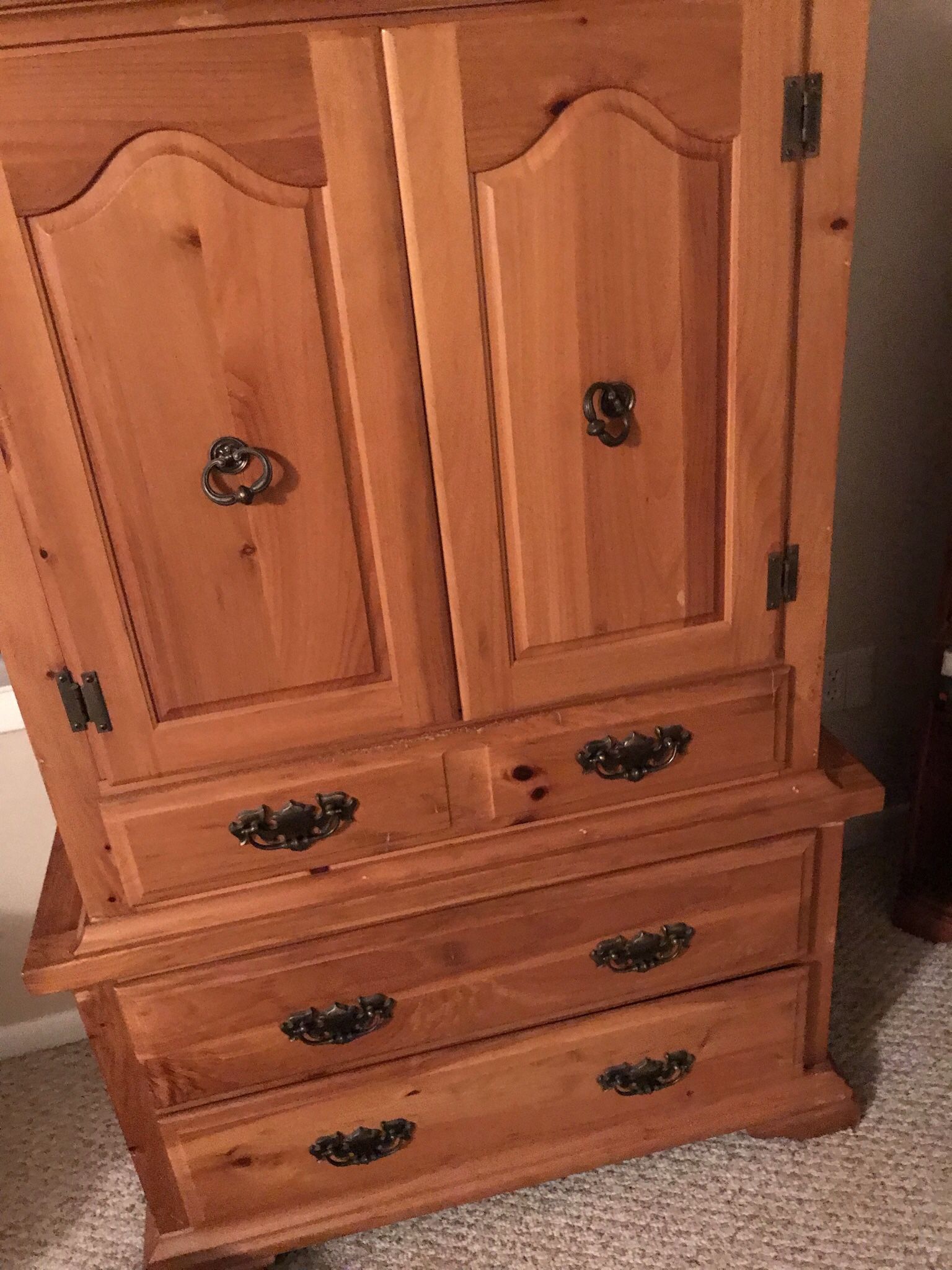 Anitiqe Dresser Or Tv Stand Armoire