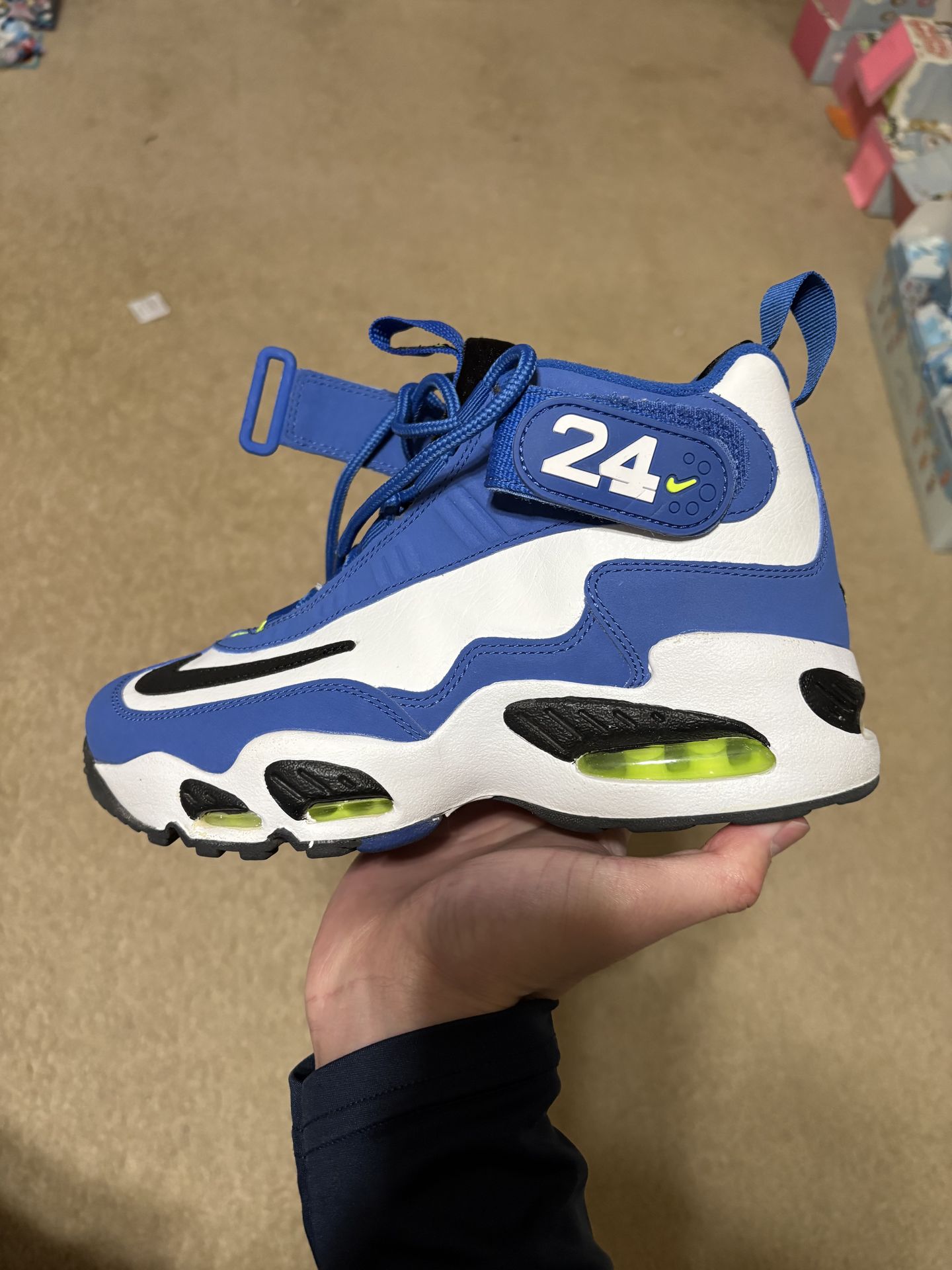 Size 5Y / 6.5W - Nike Air Griffey Max 1 Big Kids Varsity Royal Blue 2021