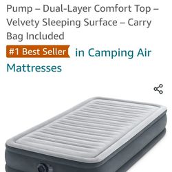 Twin Self Inflating Air Mattress Never Used