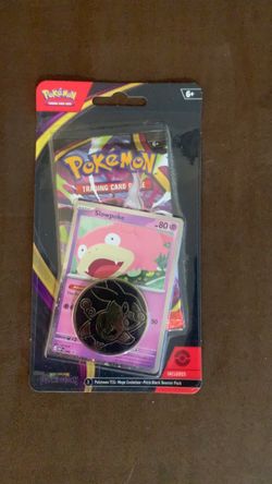 Pokémon TCG Mega Evolution Pitch Black Sealed Blister Slowpoke Promo – $7 FIRM