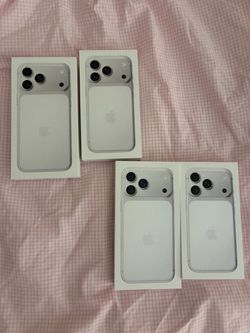 Apple iPhone 17 pro max $1350 or iPhone 17 pro $1225 unlocked
