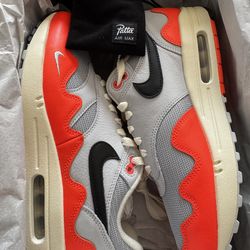 Patta Nike Air Max 1 size 9 Crimson