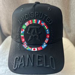 Canelo Alvarez Undisputed Black Snapback Hat