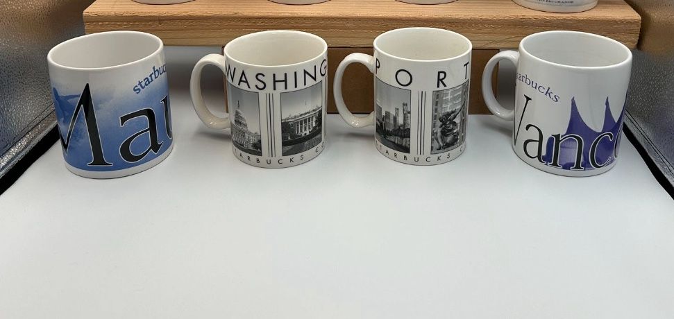 Starbucks City Scenes Series Coffee Mugs 