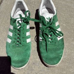 Adidas Gazelle Green Size 10