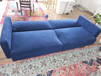 Blue Futon