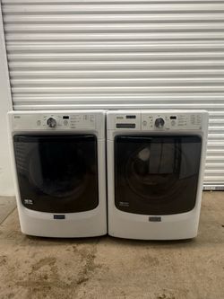 Washer and dryer set