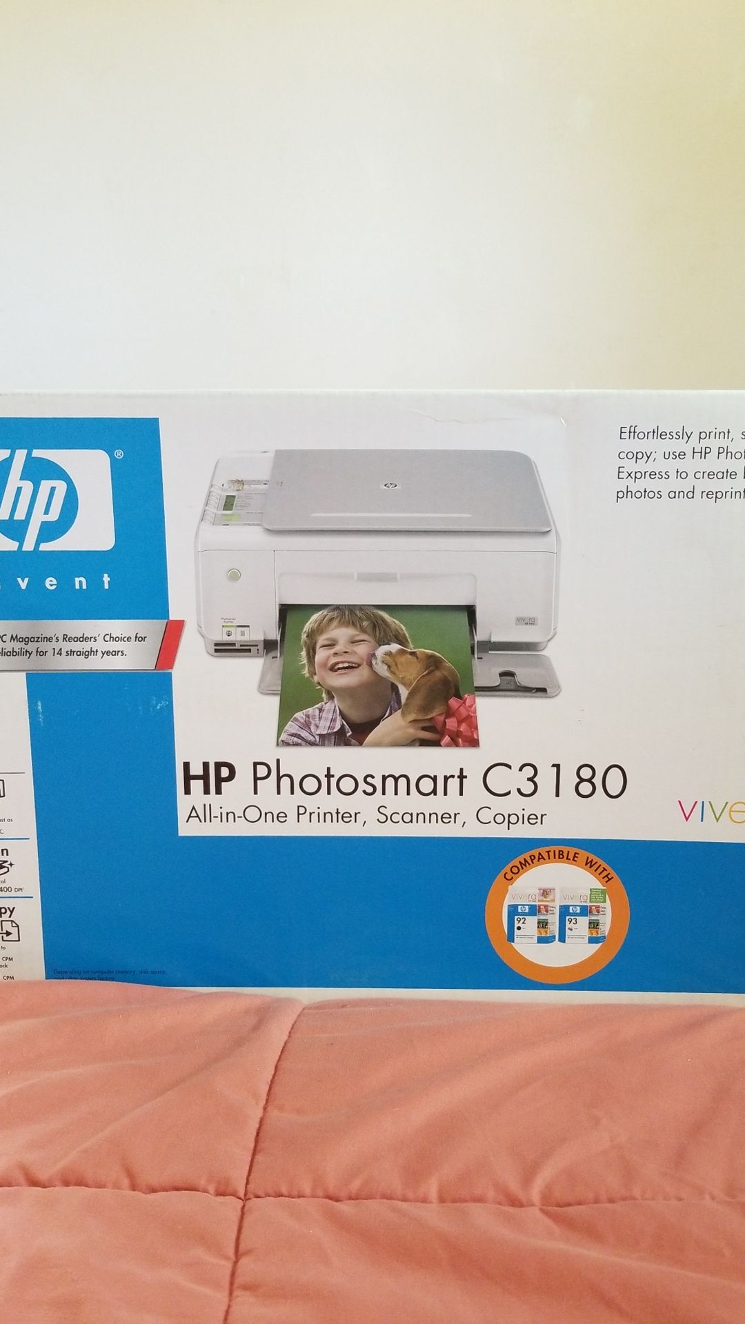 Thespian Tub Meerdere hp photosmart c3180 all in one printer ink