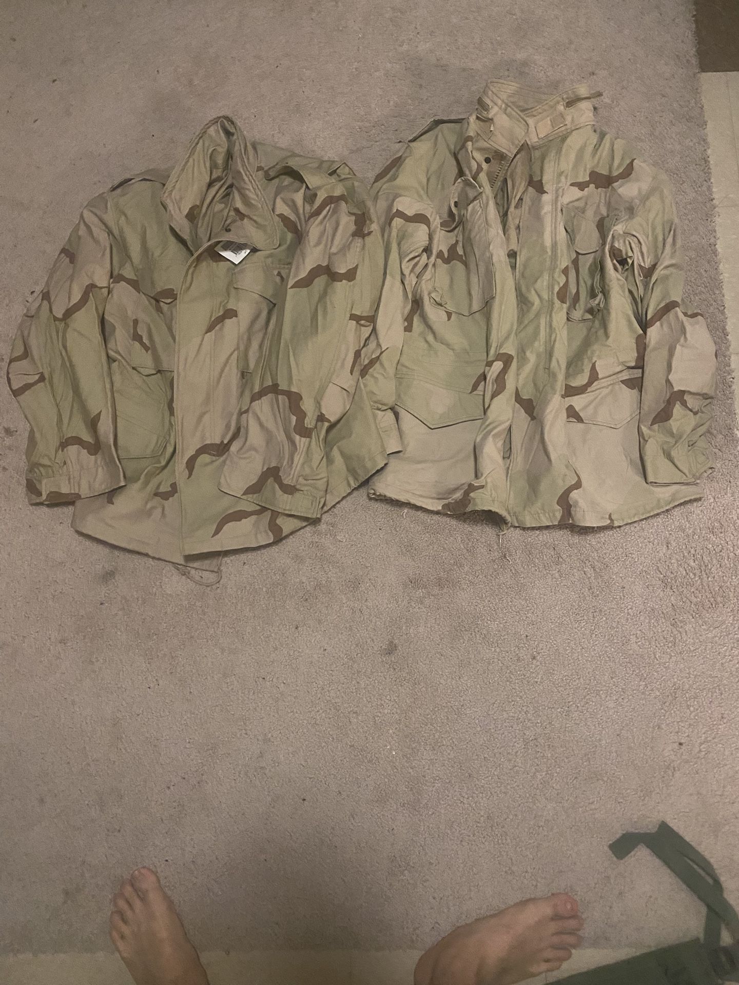 Military DCU M65 Jacket Size Large-L And Large-S