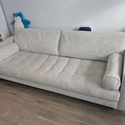 Article's Sven Sofa - 88 Inches, Birch Ivory Color