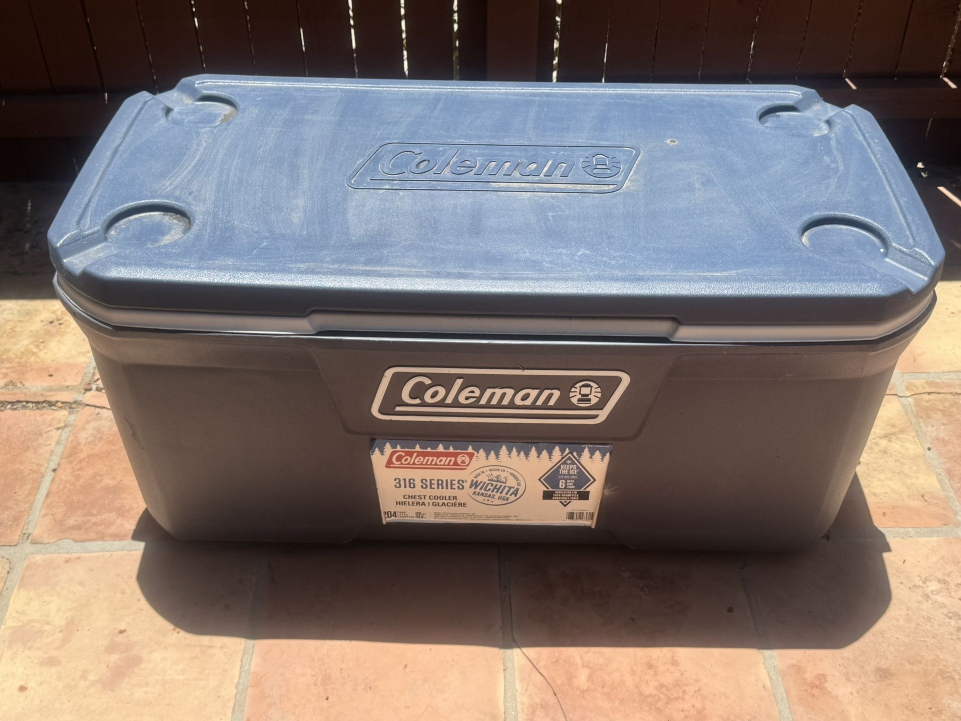 Coleman cooler