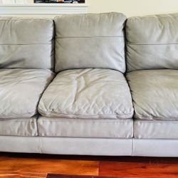 Leather Sofa And Love Seat