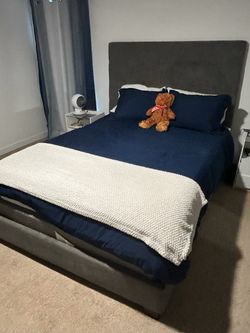 Upholstered Queen Bed Frame