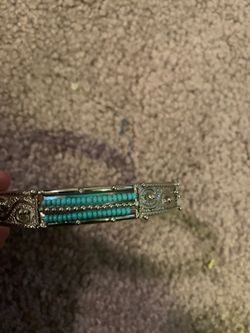 Turquoise light blue bracelet