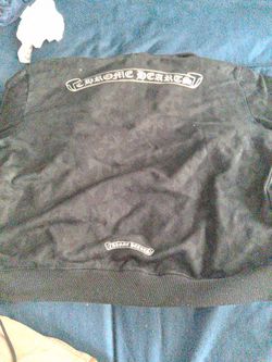 Chrome Heart cemetery Plus cross Zip Up