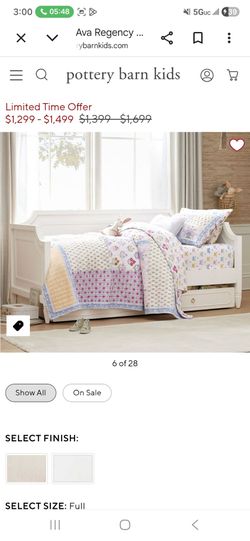 Pottery barn ava day bed