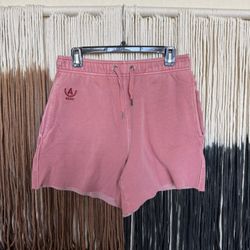 Pink Aeropostale 5” inseam shorts with front pockets and one back pocket; perfect condition