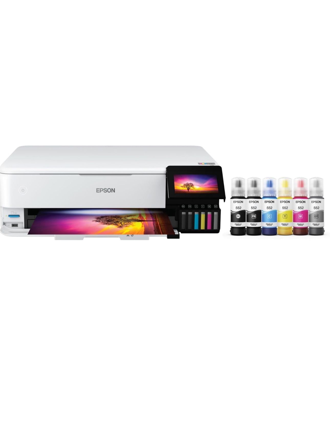 Brand new Epson EcoTank Photo ET-8550 Wireless Wide Format Color AIO Printer