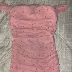 pink pearl windsor womens dress