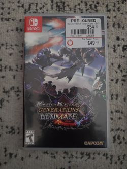 Monster generation ultimate for nintendo switch