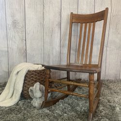 Antique Nursery Rocking Chair