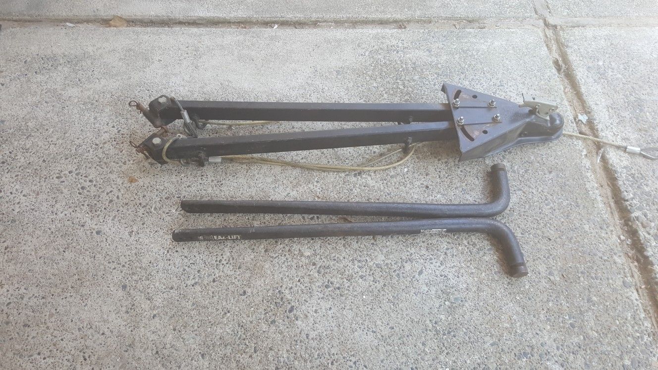 Eazy Lift Tow Hitch with Spring Tow Bars