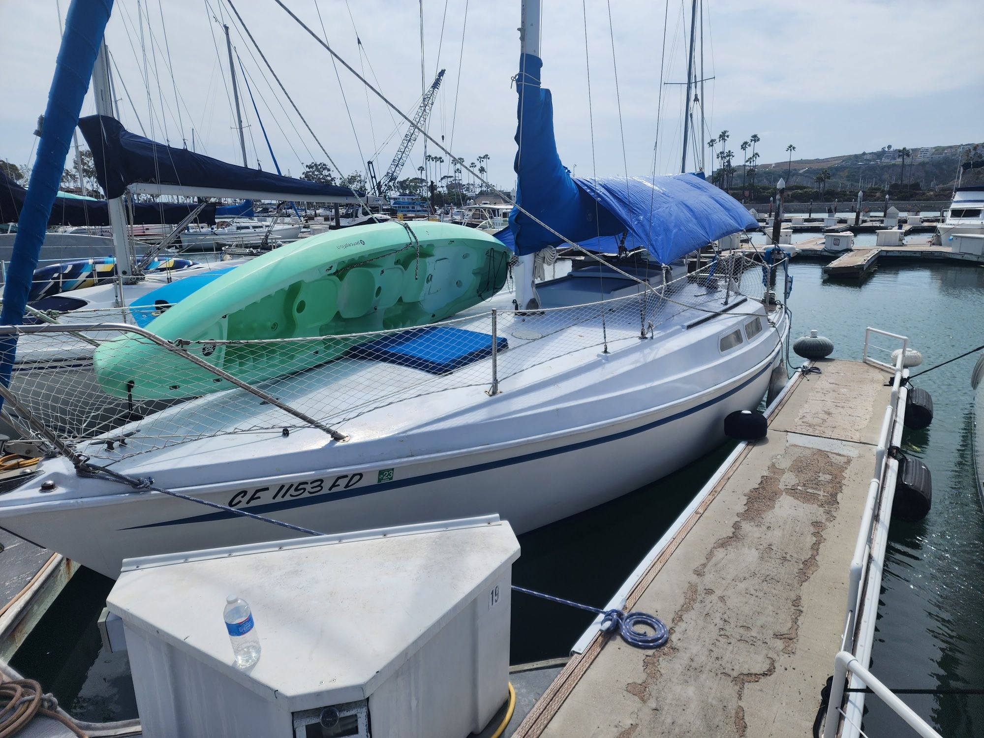 28 Foot Newport Sailboat 