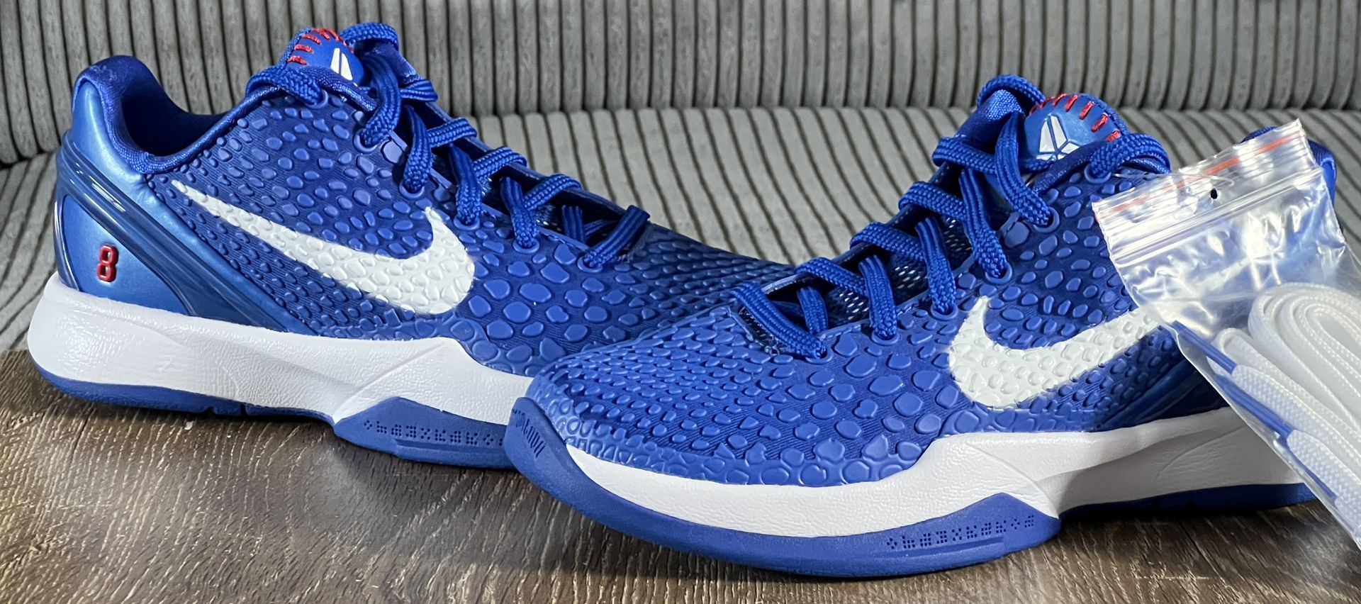 Nike Kobe 6 Protro Dodgers (GS) | Size 2.5Y / 4W | FV9676-400 (2025) NEW