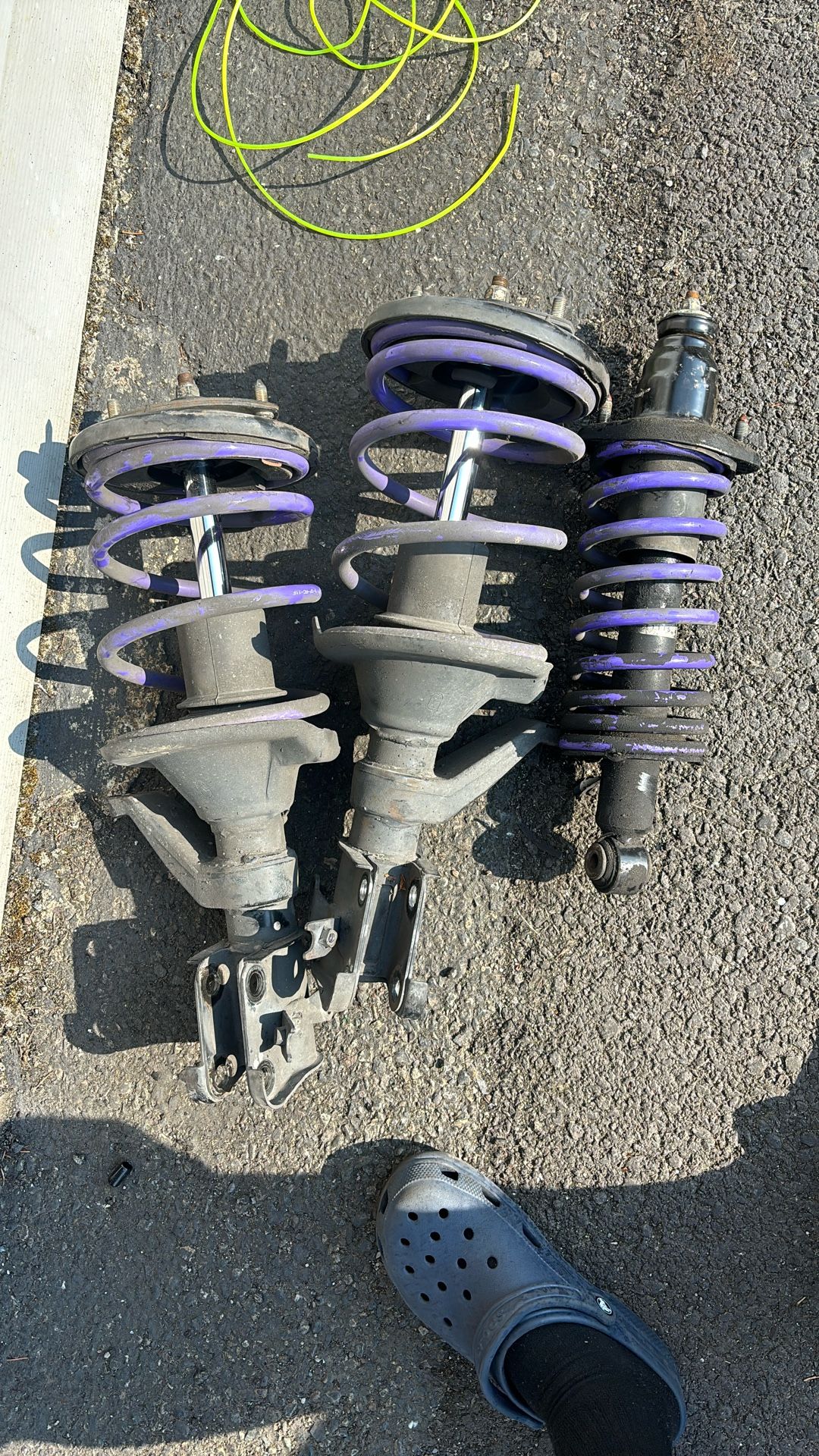Rsx Coilovers With D2 Lowering Springs
