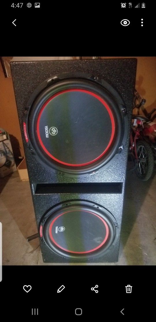 200 Dollars 15 Inches Speakers