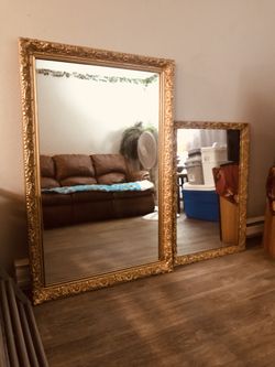 Two Beautiful Vintage Mirrors