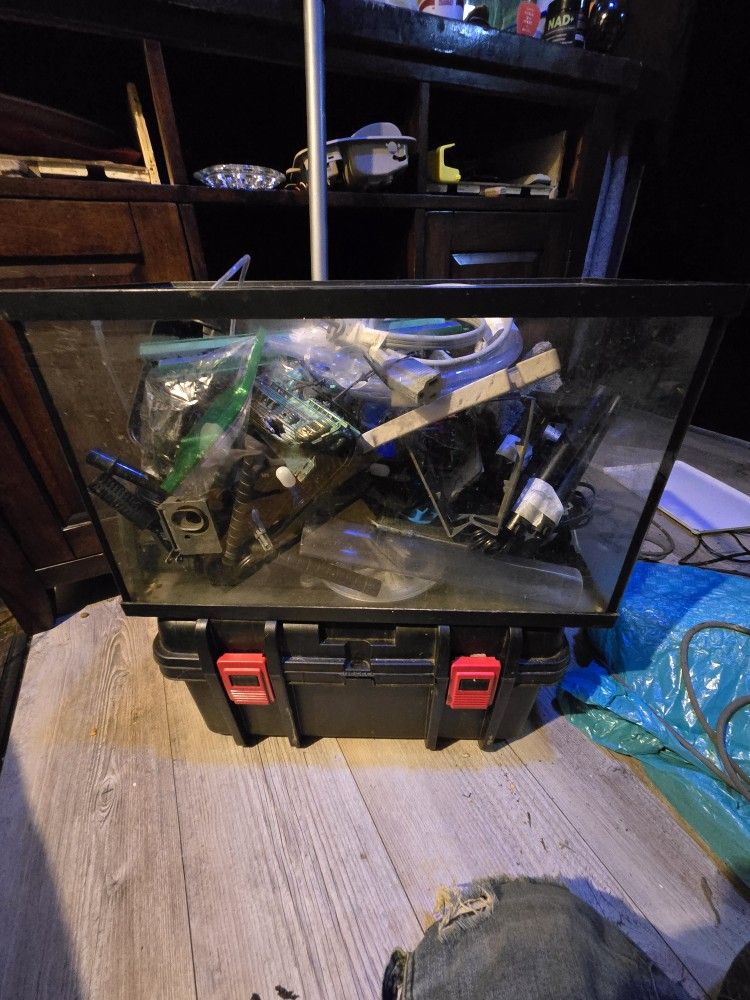 20g Tall Aquarium & Many Extras
