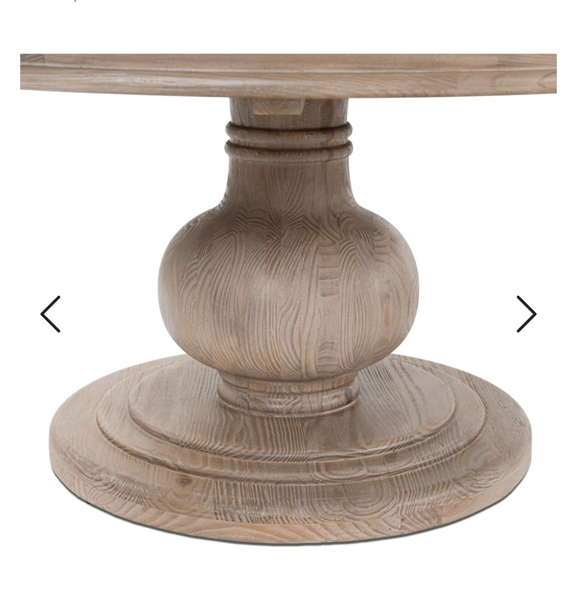 Solid Pine Wood Table Base