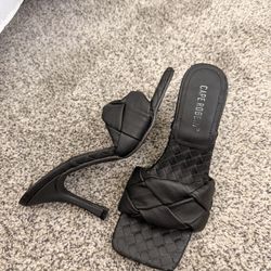 Black heels