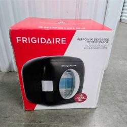 Frigidaire EFMIS462 Portable Retro 12-can Mini Fridge - Black