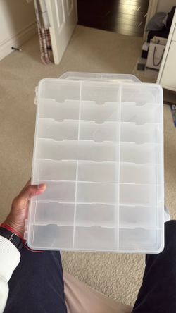 2 Diecast cars hotwheels doubles side storage containers