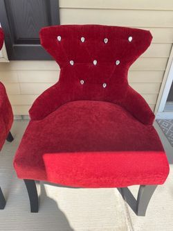 FREE Red Diamond-backed Chairs