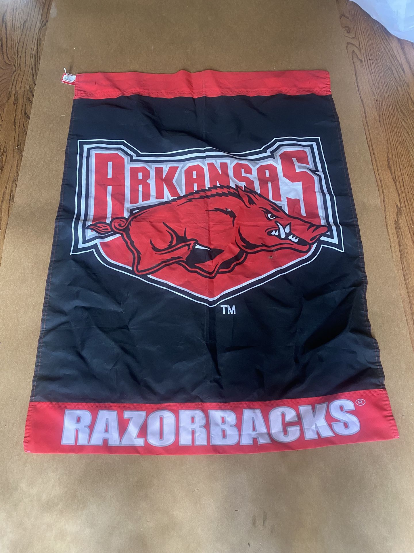 ARKANSAS RAZORBACKS FOOTBALL BANNER