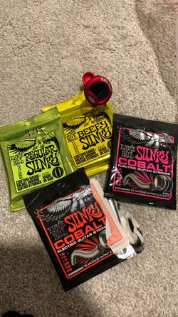 Ernie Ball Electric Guitar Strings Bundle