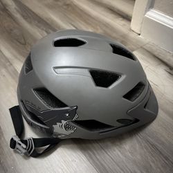 Bicycle key lock and kids helmet