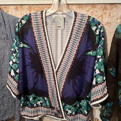 Vintage ‘Jealous Tomato’ Kaftan Style Dolman Sleeve Top