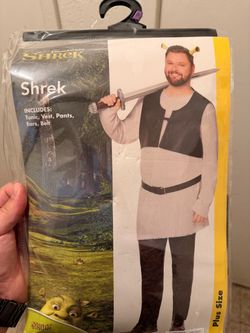 Shrek Halloween Costume Plus Size 2XL