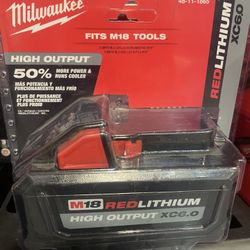 M18 18-Volt Lithium-Ion High Output Battery Pack 6.0Ah