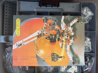 Meccano Erector Set #7080 INCOMPLETE PARTS ONLY