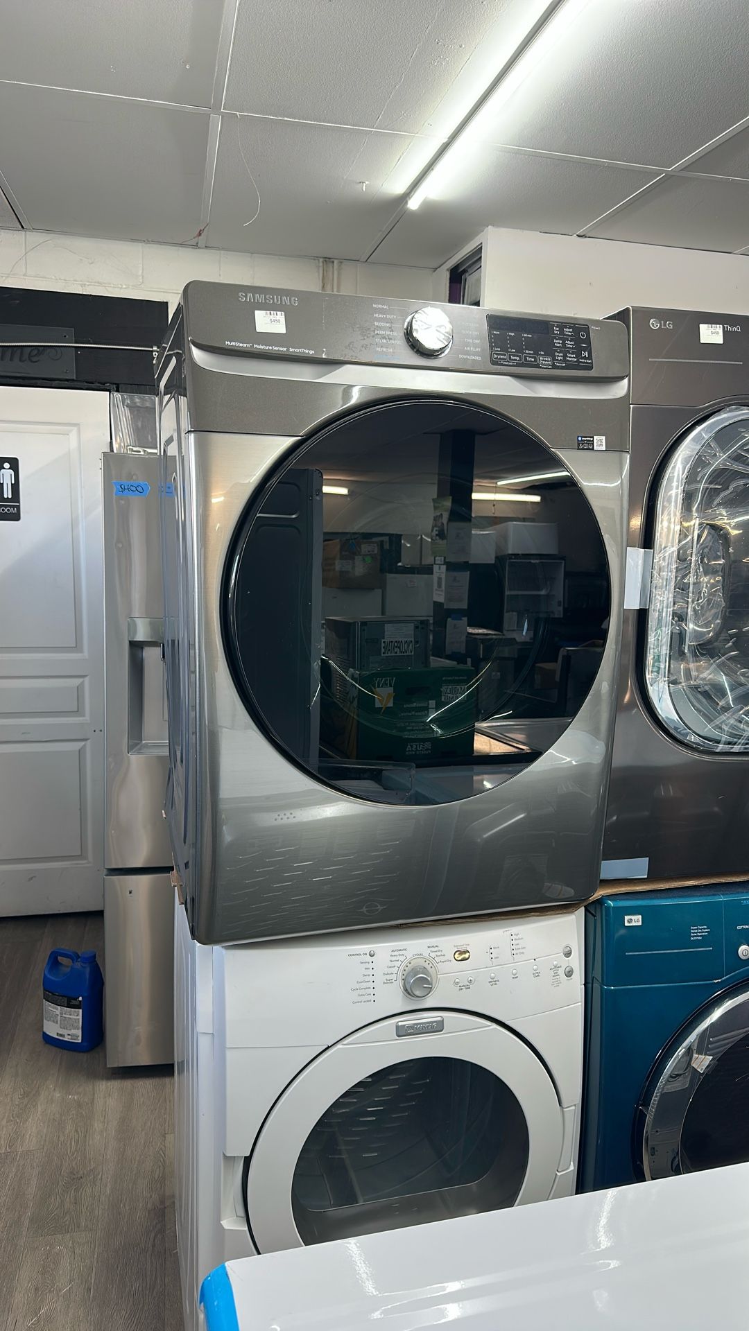 Samsung Smart Gas Dryer With Sanitize+ (Platinum)