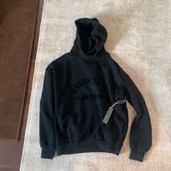 Essentials “Jet black” Hoodie