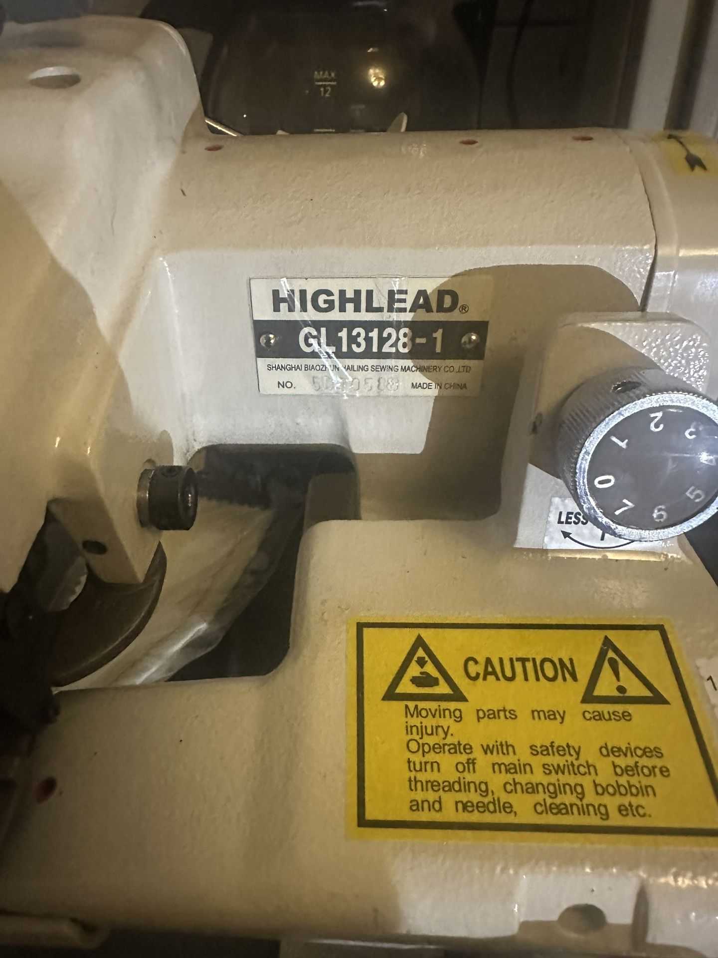 High lead Blind Stitch, Sewing Machine
